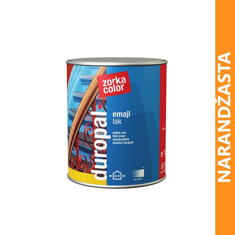 ZORKA duropal emajl lak 0.7l  Портокалова